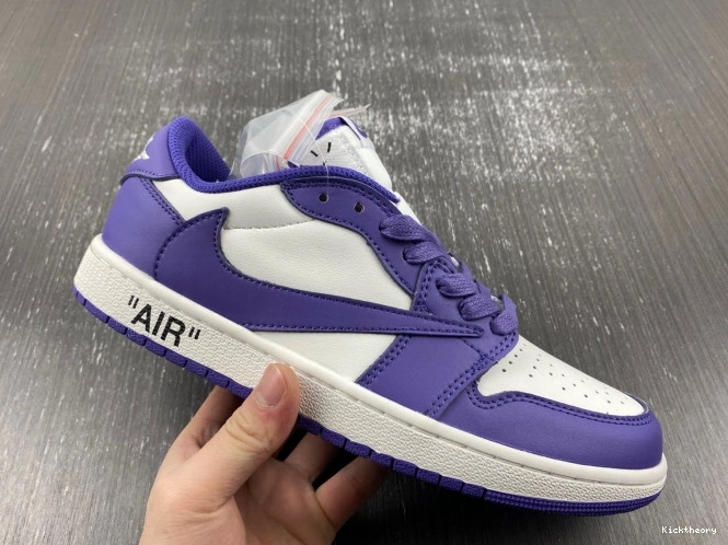 Kick Theory SCOTT JORDAN AIR DM7890-386 TRAVIS OFF-WHITE 1 CUSTOM X X 0813